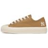Playball Anti-Slip Wear-Resistant Low-Top Canvas Shoes Unisex Brown Sneakers