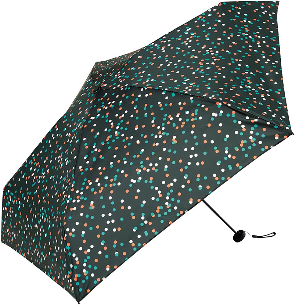 

Потому что Складной Солнцезащитный и Дождевой УФ Зонт, 50см, Использование, Защита, Рипетто/Узор, Компактный, Черный, D-065603 чёрный