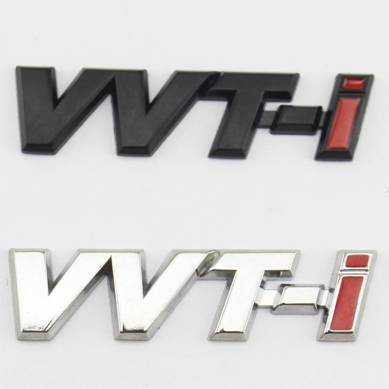 

3D-логотип VVT-i, наклейка, емблема, емблема, заднє крило, бічні двері срібний