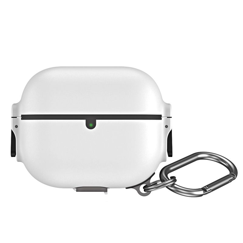 

Case Airpods3 Anti-Fall Shell Automatic Bounce Cover Second Generation Airpods3 Generation Shell Huaqiang North 4 Th and 5 Th Generation Dustproof Apple AirPods 3 White [upgrade dust plug]]