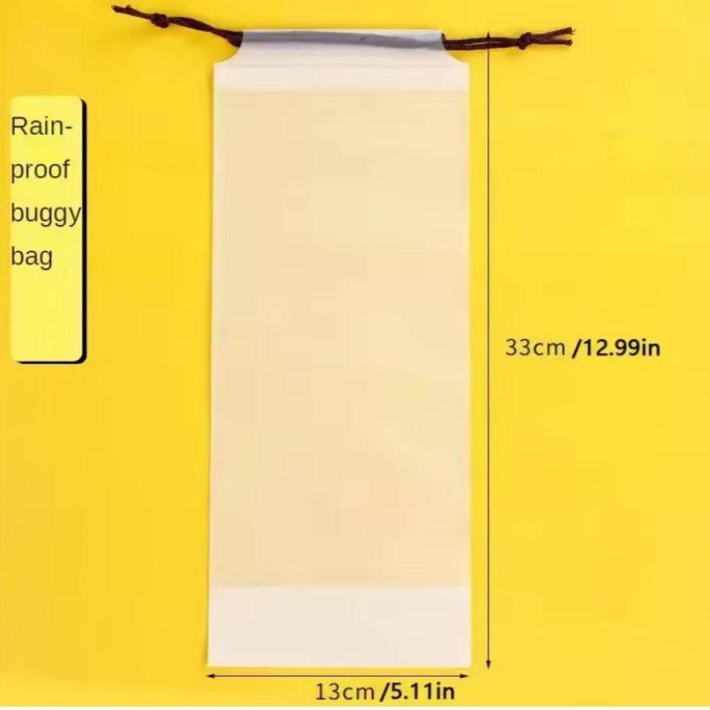 Translucent Collapsible Umbrella Cover Oxford Cloth Multi-purpose Waterproof Reusable Travel Bag 13*33cm Drawstring Pouch