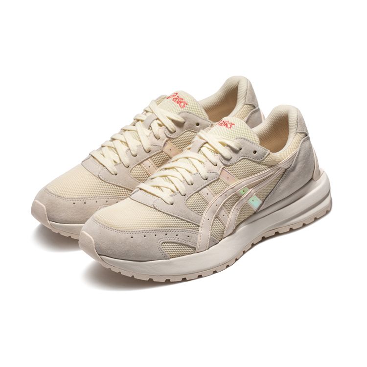 Asics Tarther Sc Pigskin Fabric Sports Versatile Low-Top Lifestyle Casual Shoes Women Sneaker Light-Gray 1203A125-103