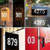 Reflective Digital Stickers Mailbox Stickers and Reflective Digital Labels To Mark House Numbers and Home Office Address Numbers