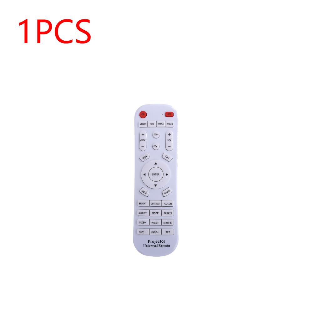 

1-10PCS Universal Projector Remote Control Replacement Projector Remote Control for ThundeaL Byintek Vivicine WZATCO Projector