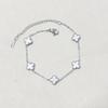 Mini Titanium Steel Four-leaf Clover Bracelet 9mm Classic Fashion High-end Women's Bracelet