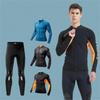2/3MM Neoprene Wetsuit Men's Diving Top And Pants Separate 2 Pieces Set Snorkeling Surfing Winter Thermal Swimsuit