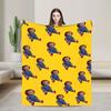 Warm Soft Blankets Travel Office Good Guys Chucky  Throw Blanket  Flannel Bedspread For Bedroom Aesthetic Sofa Bed Cover