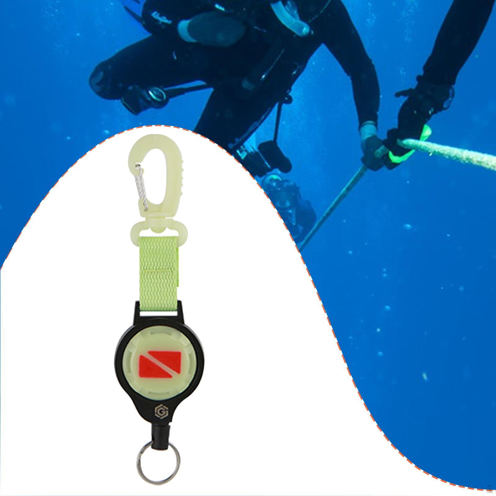 

Retractable Lanyard for Diving Cameras with Carabiner And Split Ring, Hanging Hook, Water Sports 31