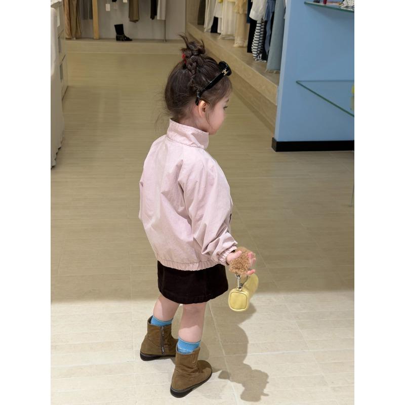 Cute Embroidered Dog Casual Kids Outerwear For Boys And Girls