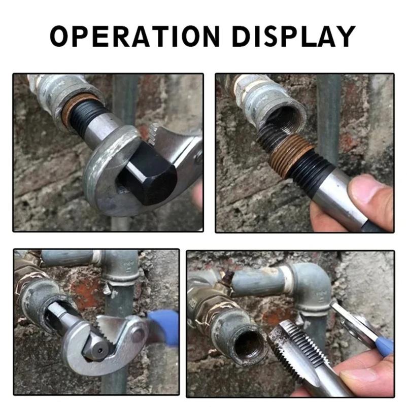5/6/8pcs,Damaged Broken Screw Remover Extractor,Drill Bits Steel Durable Easy Out Remover Tool,Works On Wood and Machine Screws