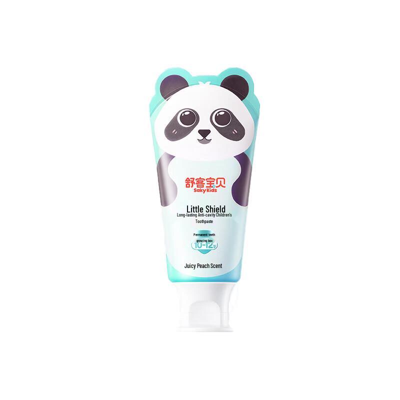 Saky Baby Kids Anti-Cavity Toothpaste, Peach, 10-12 Years