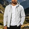 Men's Breathable Lightweight Windproof Hiking Rain Jacket for Outdoor Running
