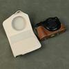 For Canon PowerShot G7 X Mark III/Mark II Camera Case Buffalo Texture Leather Protective Cover Without Battery Opening