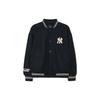 MLB FW23 New York Yankees College Style Fashion Versatile Baseball Jacket Unisex jackets Black 3AJPV0134-50BKS
