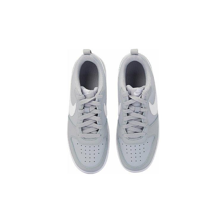 Nike Court Borough Low 2 'Gray White' GS BQ5448-008