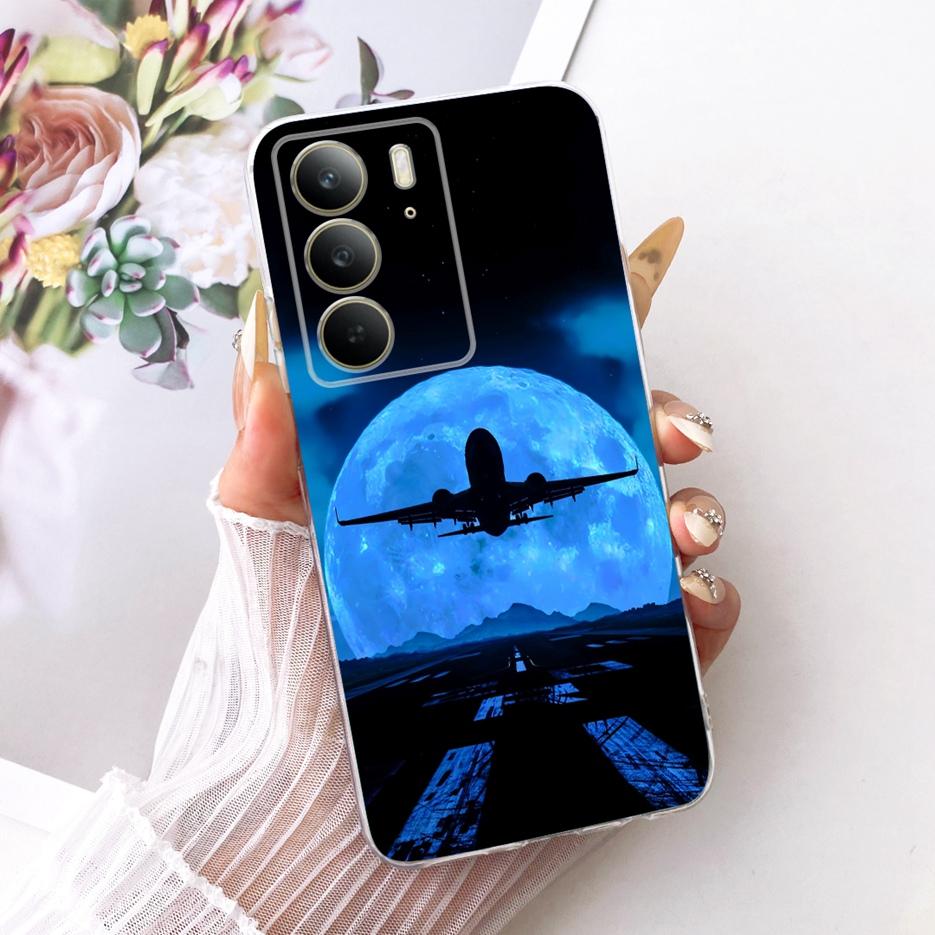 Para Realme C75 4G Funda RealmeC71 Cubierta Pintada de Dragón Tigre Genial Funda de Teléfono Suave Delgada Para Realme C71 C75 C 75x RealmeC75 X Carcasa