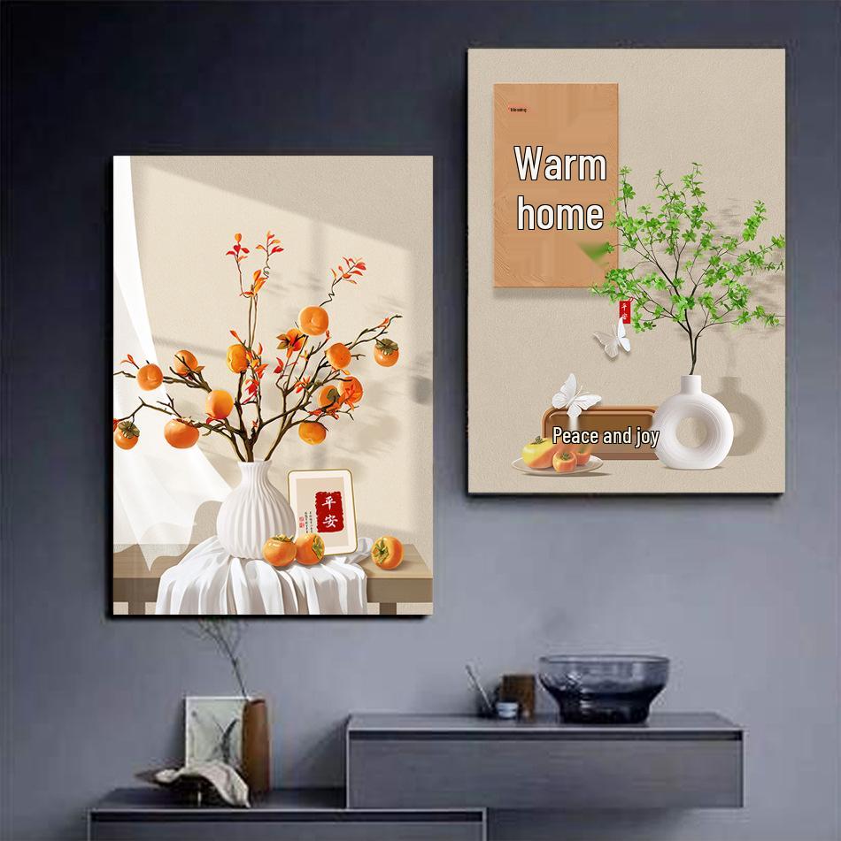 Nordic Rain Poem: Fresh Landscape Architecture Wall Art for Living Room