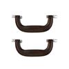 1PC Cabinet Door Handle New Chinese Style Brass Vintage Single Hole Antique Solid French Drawer Wardrobe Door Handle Brass Color