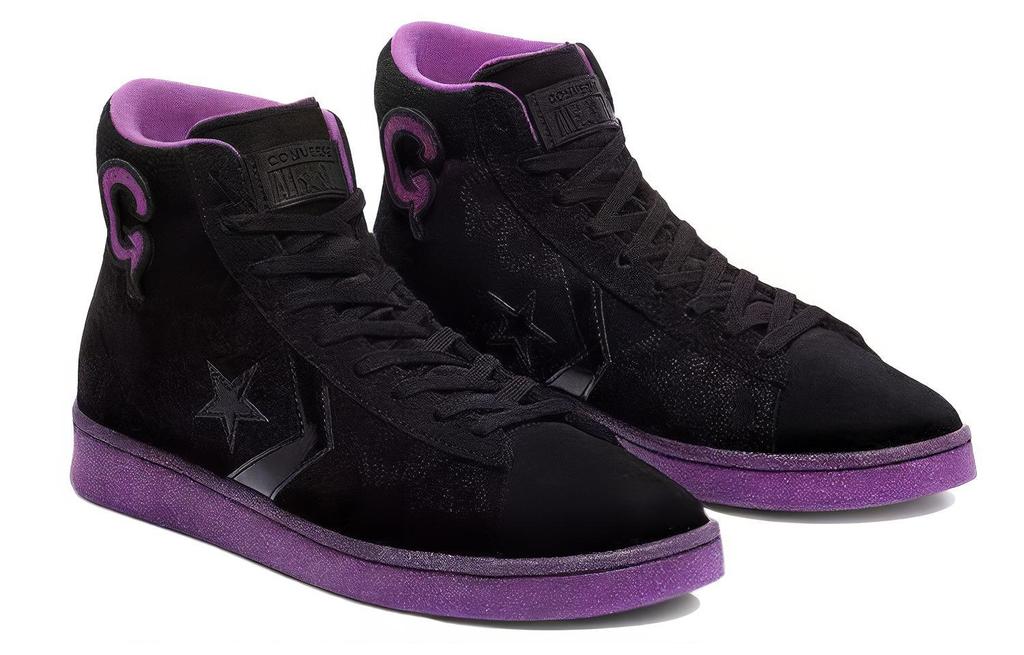 Pro Leather Joe Freshgoods X Pro Leather Converse High 'Black Purple' 170645C