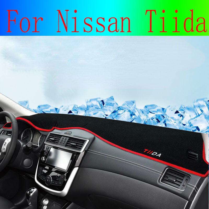 

Для Nissan Tiida 2011-автомобильные аксессуары, предметы, приборная панель, избегайте легкой панели, коврики для платформы, крышки стола
