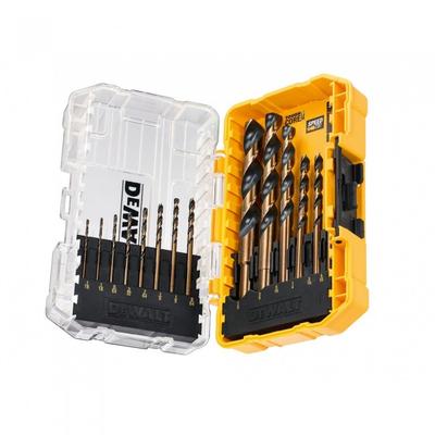 Dewalt Power Tools Dt70727 Black&gold Hss Drill Set, 14 Piece