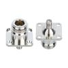 1Pcs N Type Female To Sma Female Water Proof Flange Connector Sma To N Female O-Ring Washer