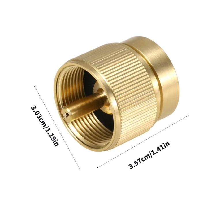 Compacts Refills Adapter Outdoor Gas Adapter Gas Tanks Cylinder Adapter for Outdoor Cooking and Camping Trip