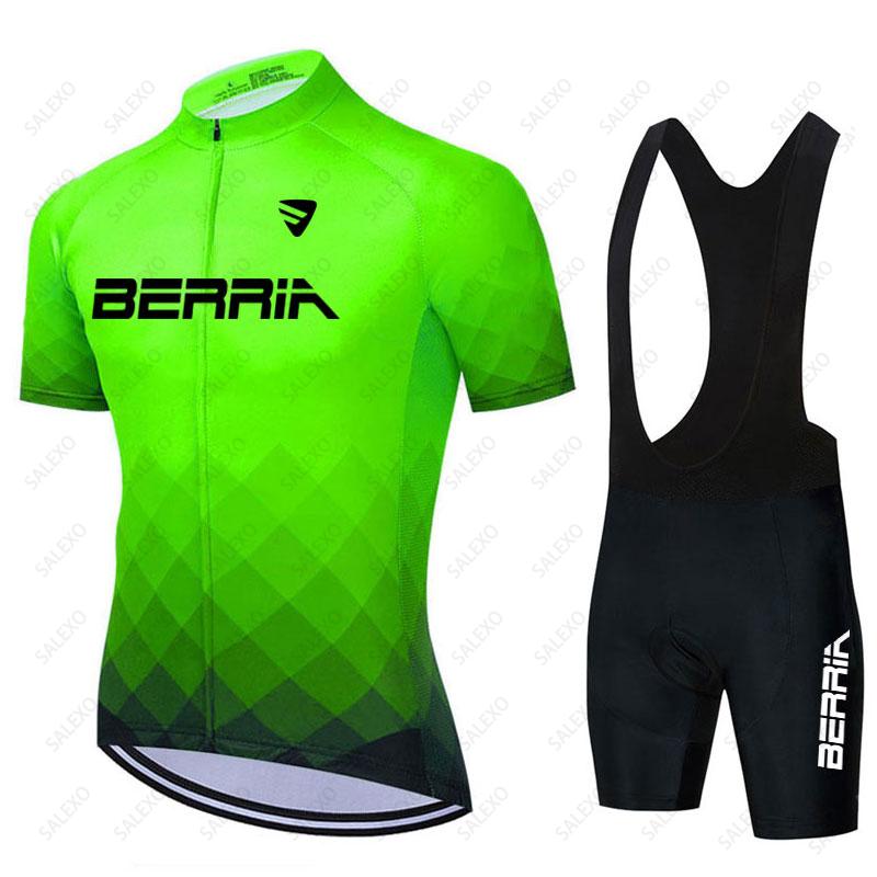 Cycling Jersey Set 2026 New Summer Breathable Team Racing Sport Bicycle Jersey Men's Cycling Clothing Short Bike Jersey