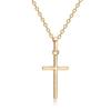 Punk Cross Cross Necklace Zircon Clavicle Chain New Pendants  for Women Men