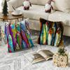 Colorful Sardine Lobster Pillow Case Living Room Sofa Decorative Cushion Cover Simple Household Light Luxury Printed Pillow