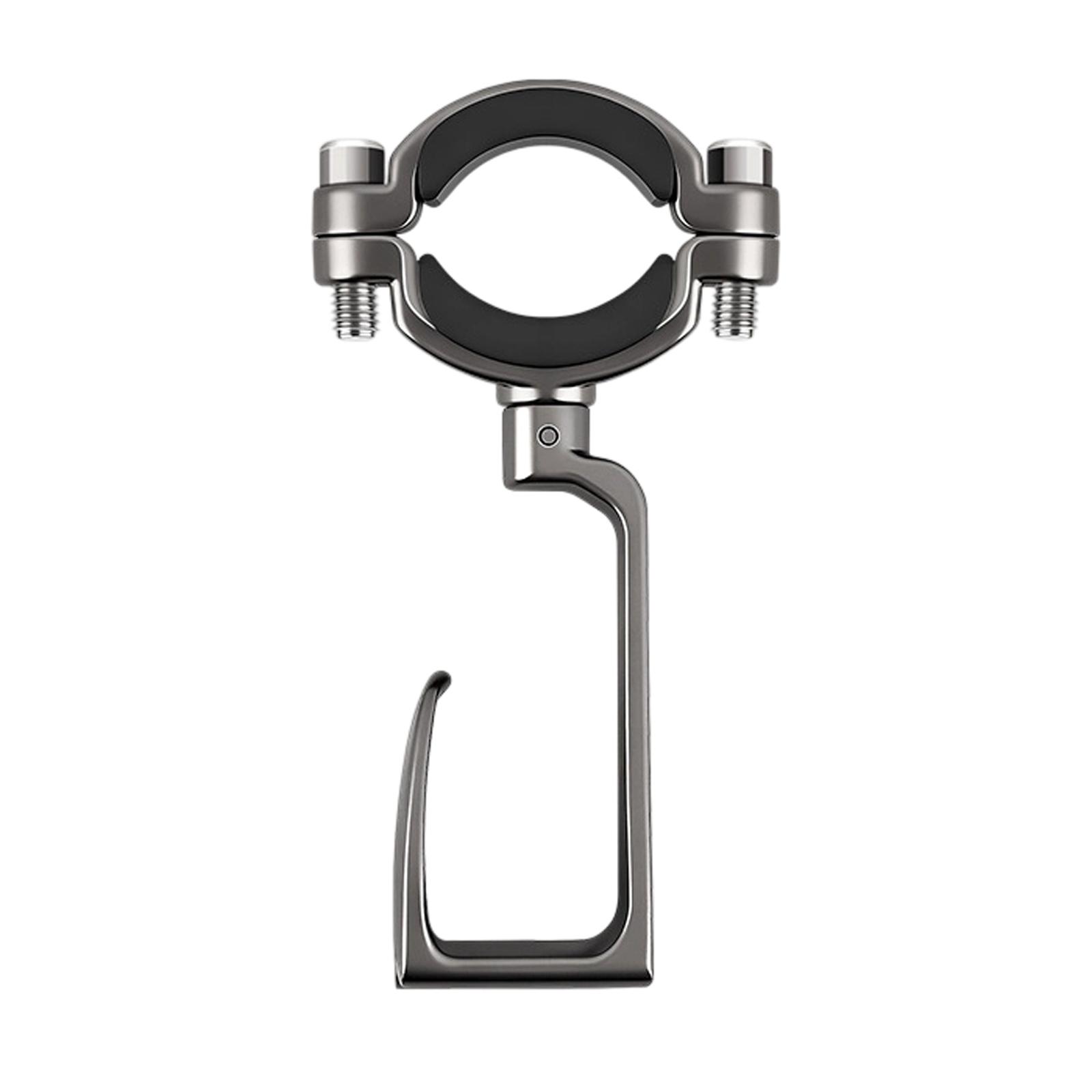 

Сплавной крючок для электромобиля, Многофункциональный крючок для хранения электромобиля, коляски и с поворотом на 360°, Универсальный. One Size