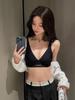 Red underwear women's small breasts gather and close secondary breasts to prevent sagging, no marks, no steel rings, natal year wedding bra