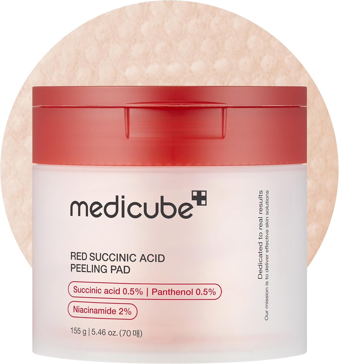

Пилинг-диски Medicube Red Succinic Acid (70ЭА) 1-Pack (70EA)