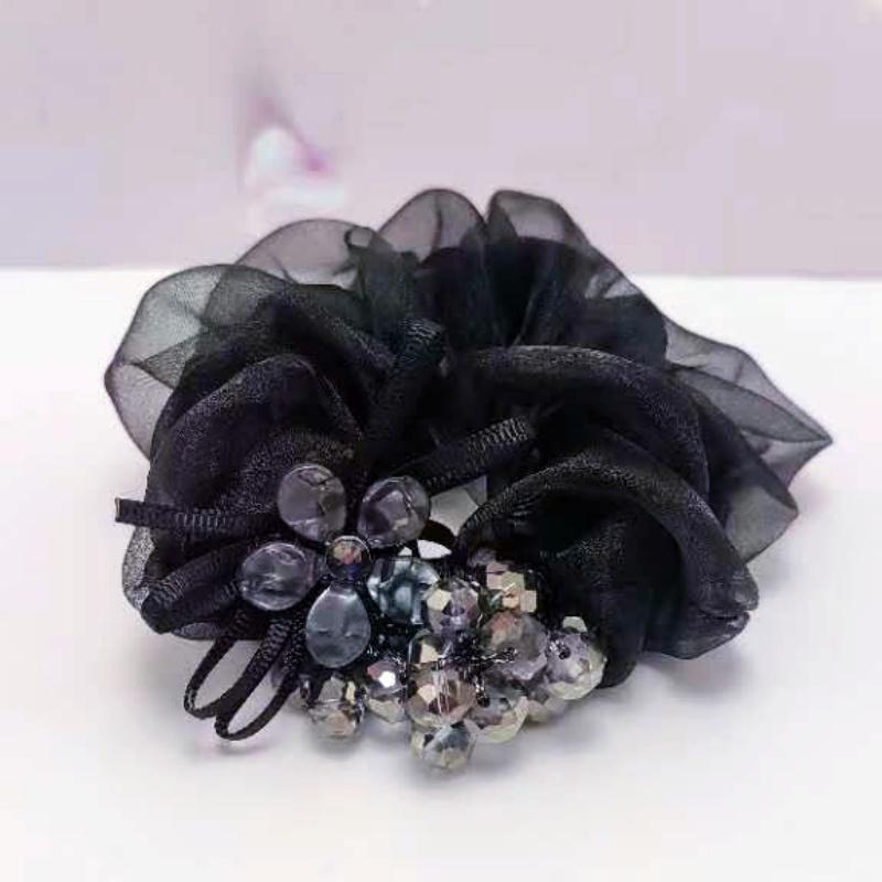 

Шелковая пряжа Эластичные резинки для волос Стразы Скранчи Колетеро Бант для волос Женские Скранчи Аксессуары для волос Резинки для волос