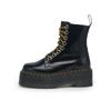Bota de Plataforma Jadon Max Negro Buttero Zapatillas de Mujer 25566001
