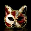 Mysterious Venetians Kitty Mask for Costume Parties and Stage Performances Mardi Gras Masquerades Cats Mask Accessory