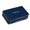 Weekly Medicine Organizer Plastic Large Capacity Portable 7 Day Medicine Case for Home Travel Blue