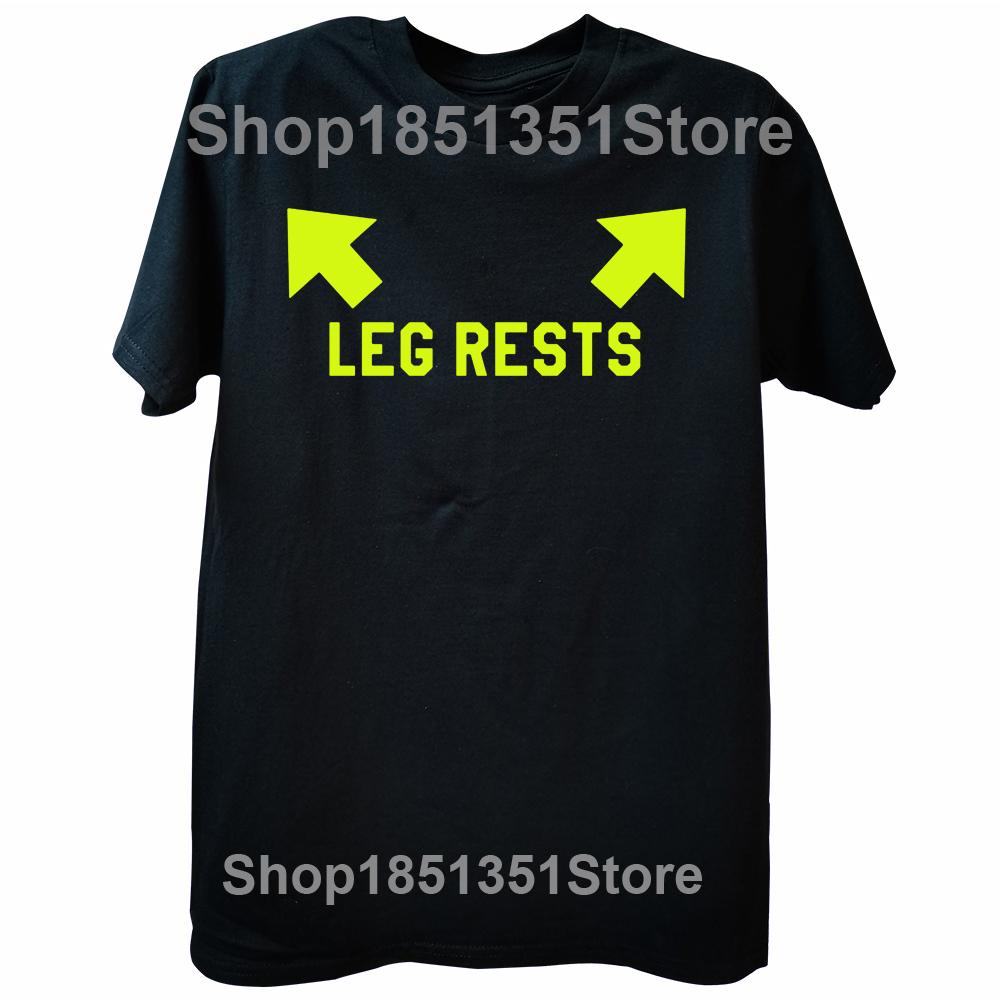 Funny Leg Rests Dad Joke Gift T Shirt Adult Hip Hop Graphic Streetwear Short Sleeve Father Days Gifts Tshirt Mens Clothing