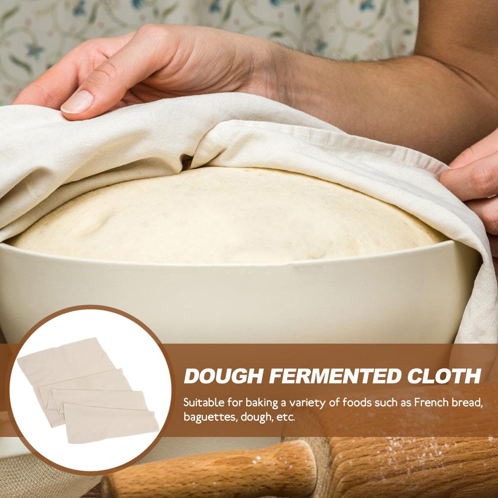 Bread Dough Fermented Cloth Large Size Thick Cotton Baking Cloth Reusable Easy Clean Kitchen Fermentation Tool Baking