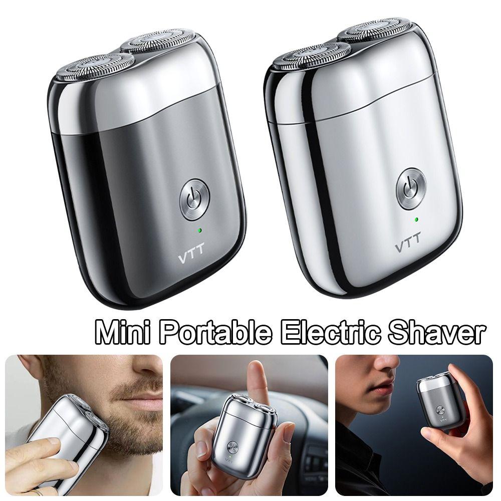 Rechargeable Men's Beard Razor Mini Pocket Razor Durable Electric Shaver  for Home&Travel