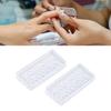 3D Letters Nail Art Silicone Mold Transparent 26 Alphabet Nail Carving Mold for Resin Crafts