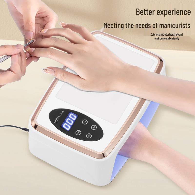 

Wearable UV Nail Art Curing Lamp and Hand Pillow Therapy Machine