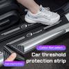 Für Trumpchi GAC GS3 GS4 GS5 Coupe GA4 GS8 GM6 GM8 Auto Schwellenleiste Karbonfaser-Folie Türschwellen-Aufkleber Autozubehör