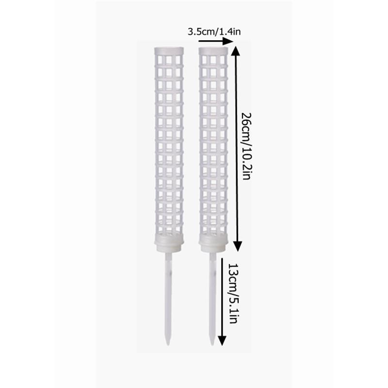 1/2Pcs Plastic Self Watering Device Moss Pole Plant Cages Plant Support Poles Plant Sticks Climbing Stand Garden Accessories