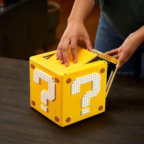 2064 Teile Super 64 Fragezeichenblock Kompatibles Spielzeug Bauklötze Modellbausätze Für Erwachsene Steine Geschenke Für Kinder