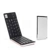 Teclado Bluetooth, com Bateria Embutida de 120mA, Dobrável Duplo Sem Fio