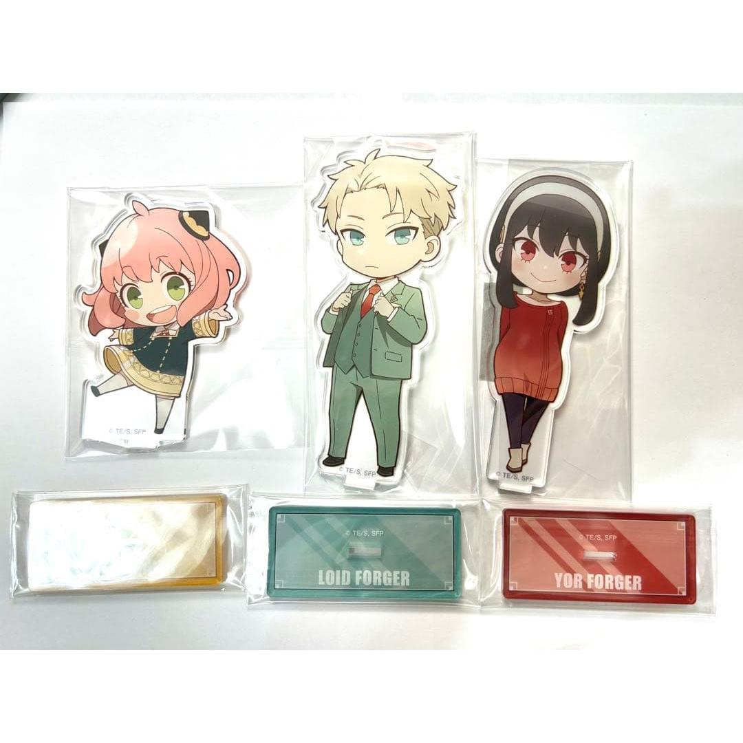Used Spy Family SPYFAMILY Acrylic Stand Set of 3