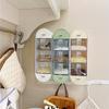 Combination Seasoning Box Five Partition Wall Mounted Spice Box Household No Punching Kitchen Seasoning Box