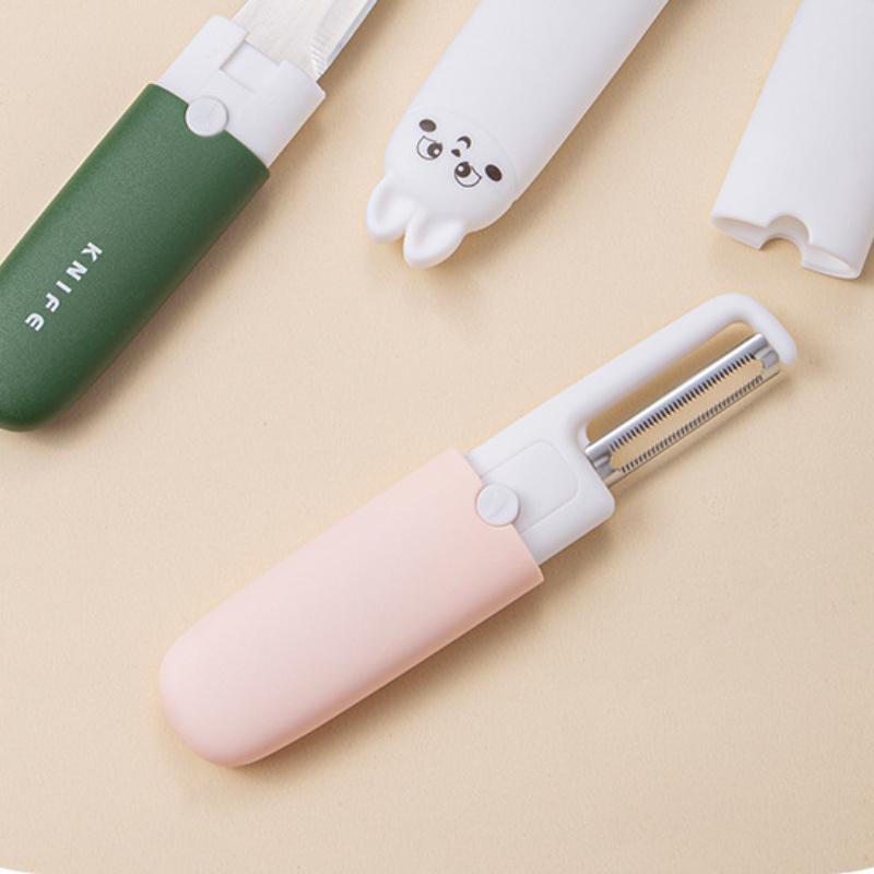 Multi-use paring knife student dormitory office multifunctional apple peeling portable melon shaving multifunctional fruit knife