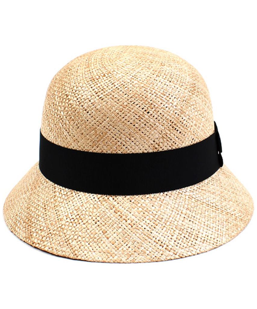 Yunibeosyeolkemiseuteuli Bk Thunder Bau Beige Cloche Hat Summer Fedora